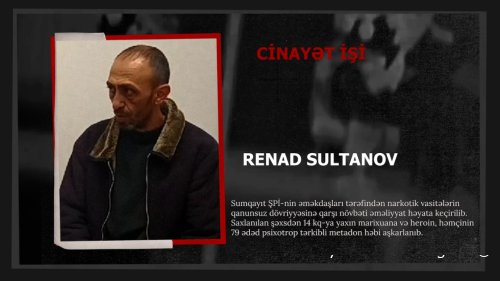 Sumqayıtda əməliyyat: 14 kiloqram heroin və marixuana aşkarlandı