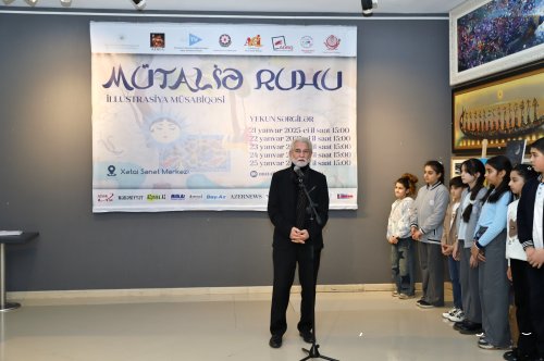 Xətai Sənət Mərkəzində “MÜTALİƏ RUHU” adlı respublika yaradıcılıq müsabiqəsinin yekun sərgiləri baş tutdu