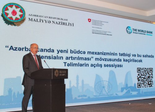 Azərbaycanda yeni büdcə mexanizminin tətbiqi və bu sahədə potensialın artırılması mövzusunda təlimlərə başlanılır