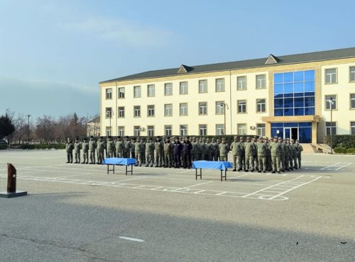 Hərbi Hava Qüvvələrində "Gizir hazırlığı kursu"nun buraxılış mərasimi keçirilib