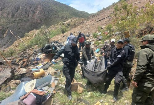 Boliviyada avtobusun dərəyə aşması nəticəsində azı 31 nəfər ölüb