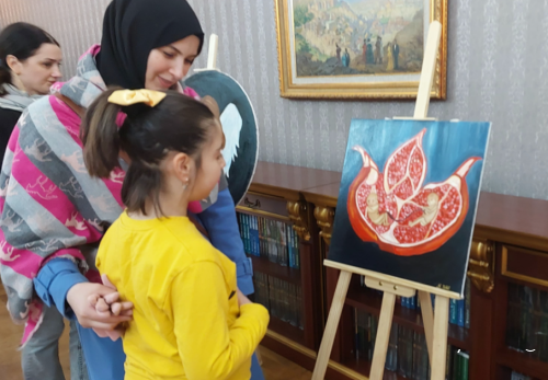 Tbilisidə azərbaycanlı rəssamın sərgisi açılıb