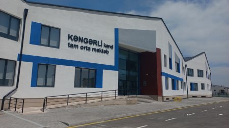 Ağdam rayon Kəngərli tam orta məktəbi şagirdlərin istifadəsinə verilib