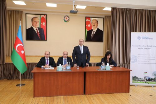 Suraxanıda RİH başçısının növbəti səyyar görüşü keçirilib