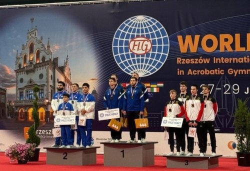 Azərbaycan gimnastları Polşada gümüş medallar qazanıblar