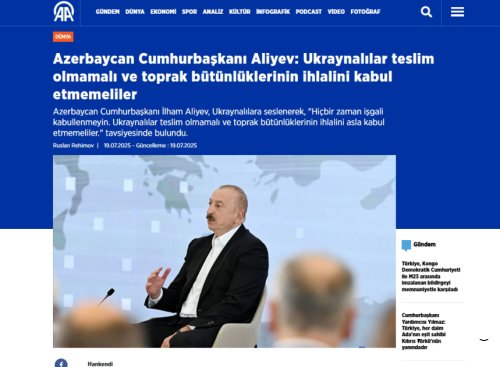 Prezident İlham Əliyevin III Qlobal Media Forumunda çıxışı dünya mətbuatının diqqət mərkəzindədir