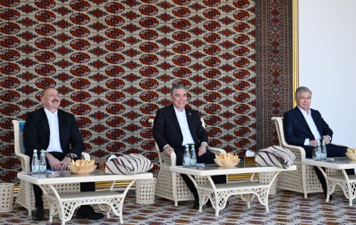 Azərbaycan Prezidenti İlham Əliyevə “Axaltəkə” atı hədiyyə edilib