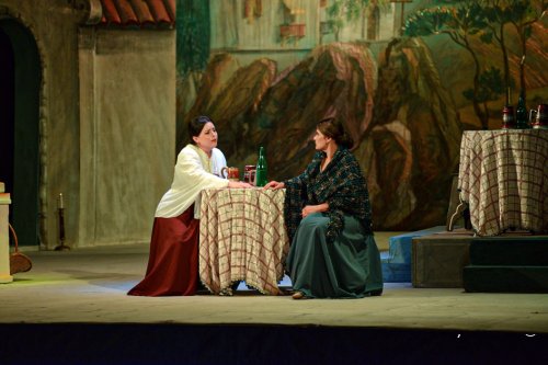 Opera studiyasının səhnəsində “Kənd namusu” operası nümayiş olunub