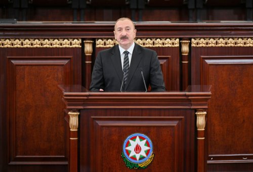 Azərbaycan Milli Elmlər Akademiyasının 80 illik yubiley yığıncağı keçirilib Prezident İlham Əliyev tədbirdə çıxış edib