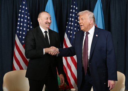 Davosda Azərbaycan Prezidenti İlham Əliyevin ABŞ Prezidenti Donald Tramp ilə görüşü olub
