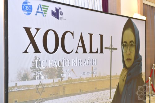 Nizami Kino Mərkəzində “Xocalı. Üç faciə – bir ağrı” sənədli filmi təqdim olunub