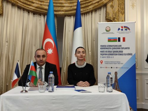 Fransa Azərbaycanlıları Koordinasiya Şurasının növbəti görüşü olub