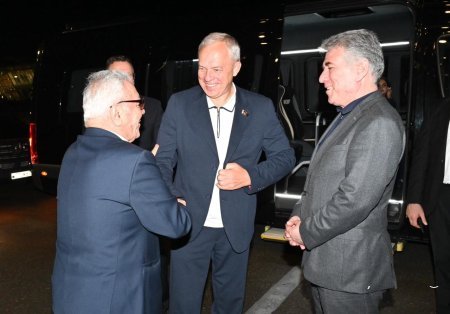 Belarus Respublikası Milli Assambleyası Nümayəndələr Palatasının sədri ölkəmizə səfərə gəlib