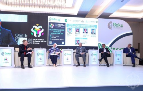 İslam İnkişaf Bankı Qrupunun 51-ci İllik Toplantıları çərçivəsində HELF Forum və AZHAB Forum keçirilib