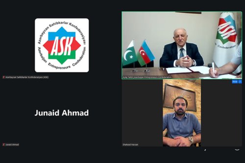 Sahibkarlar Konfederasiyası ilə Pakistanın Okara Ticarət və Sənaye Palatası anlaşma memorandumu imzalayıb