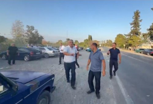 Ağdaşda baş vermiş hadisə ilə bağlı polis araşdırma aparır