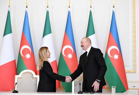 Ciorcia Meloni Prezident İlham Əliyevə təşəkkür edib