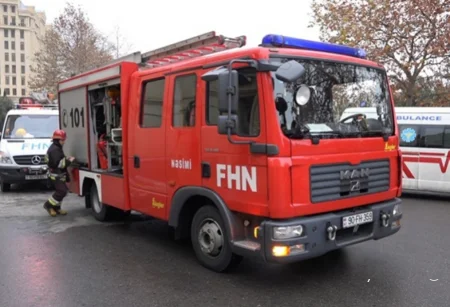 FHN: Ötən həftə ərzində 135 yanğına çıxış olub, 8 nəfərin meyiti təhvil verilib